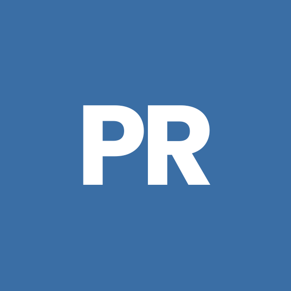 Reviewer-avatar met initialen PR